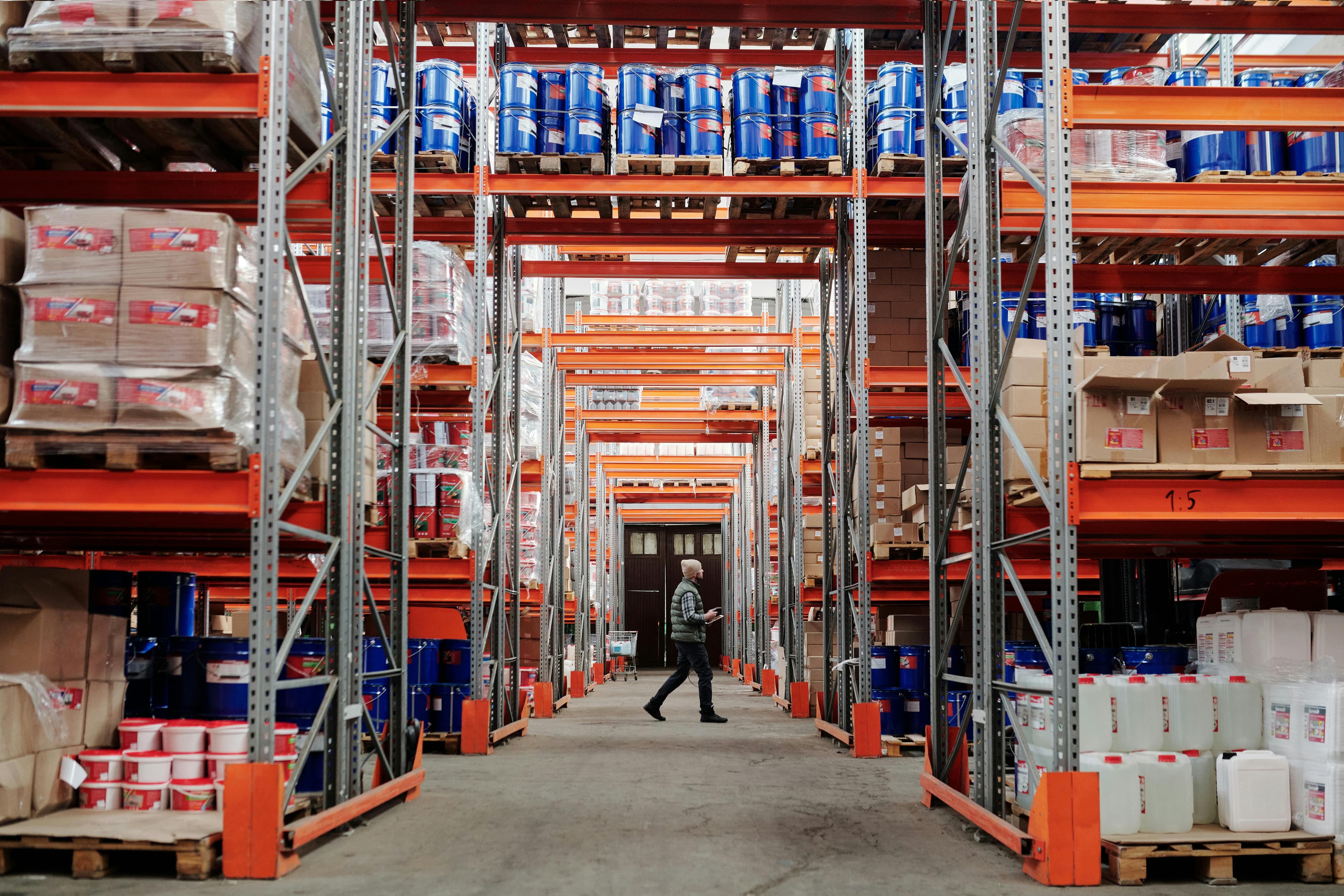 Global supply chain and logistics network